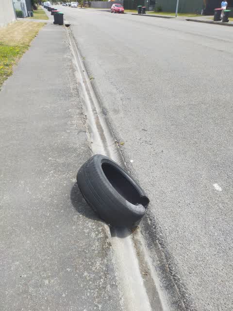 Rubbish/Recycling, a report photo