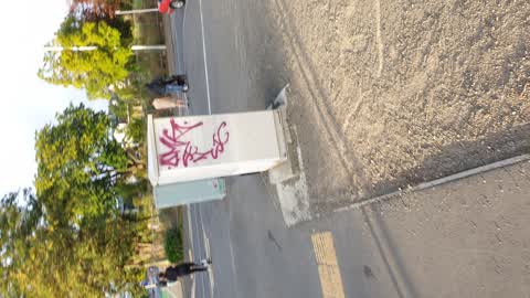 Graffiti, a report photo