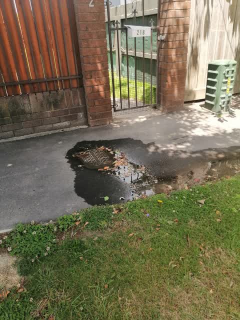 Water Leak — a report photo
