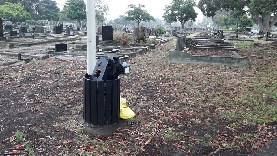 The photograph attached to this parks report
