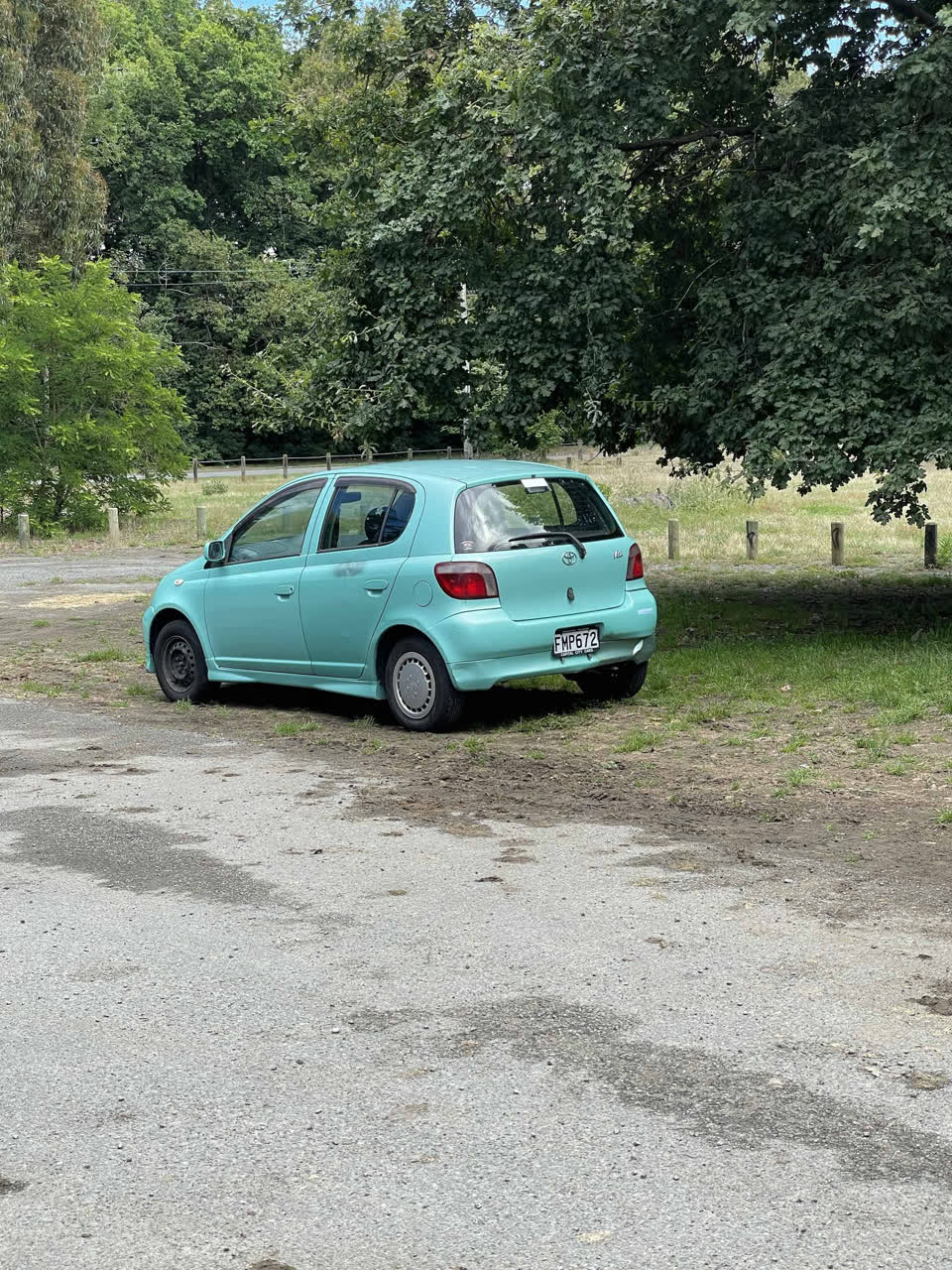 The photograph attached to this parks report
