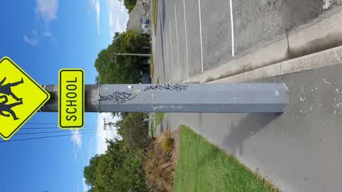 Graffiti, a report photo