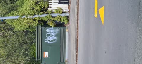Graffiti, a report photo