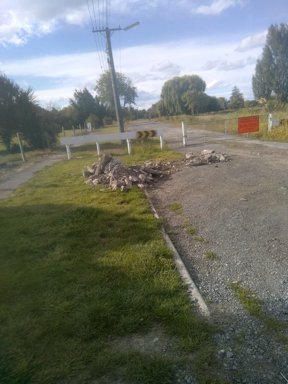 The photograph attached to this parks report