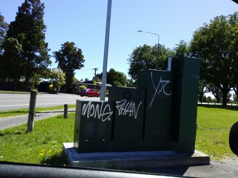 Graffiti, a report photo