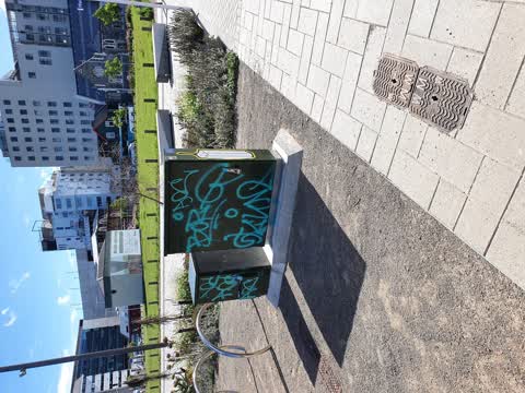 Graffiti, a report photo