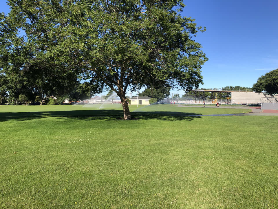 The photograph attached to this parks report