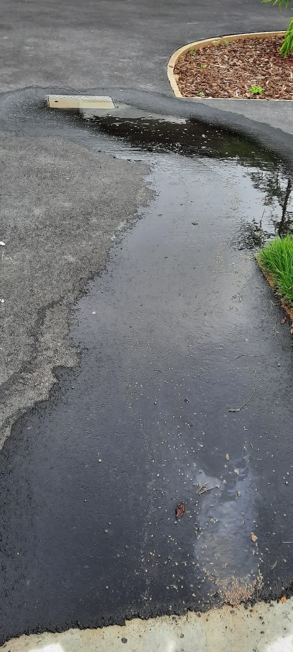 The photograph attached to this water supply report