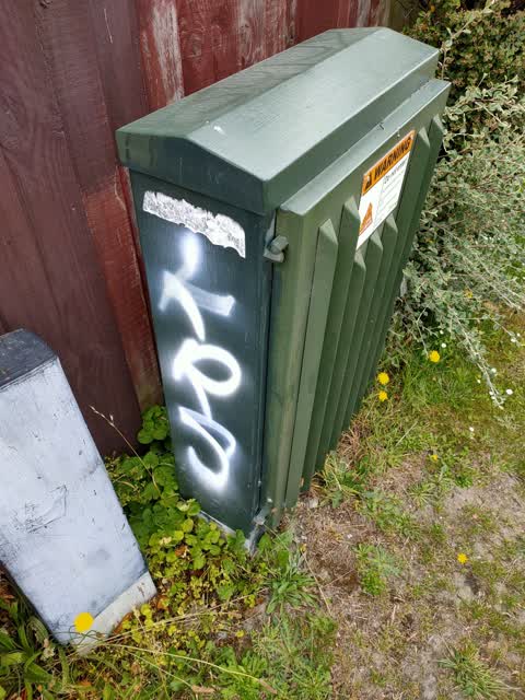 Graffiti, a report photo