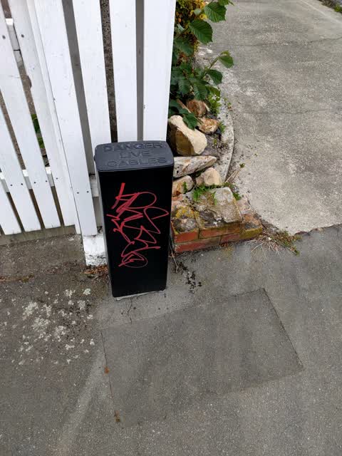 Graffiti, a report photo