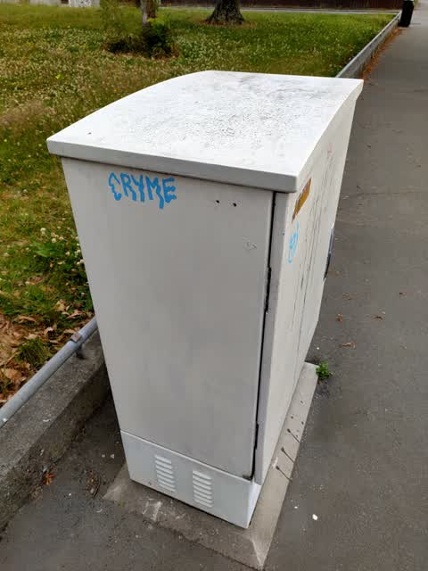 Graffiti, a report photo