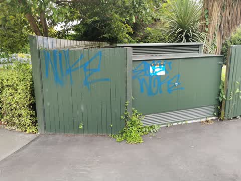 Graffiti, a report photo