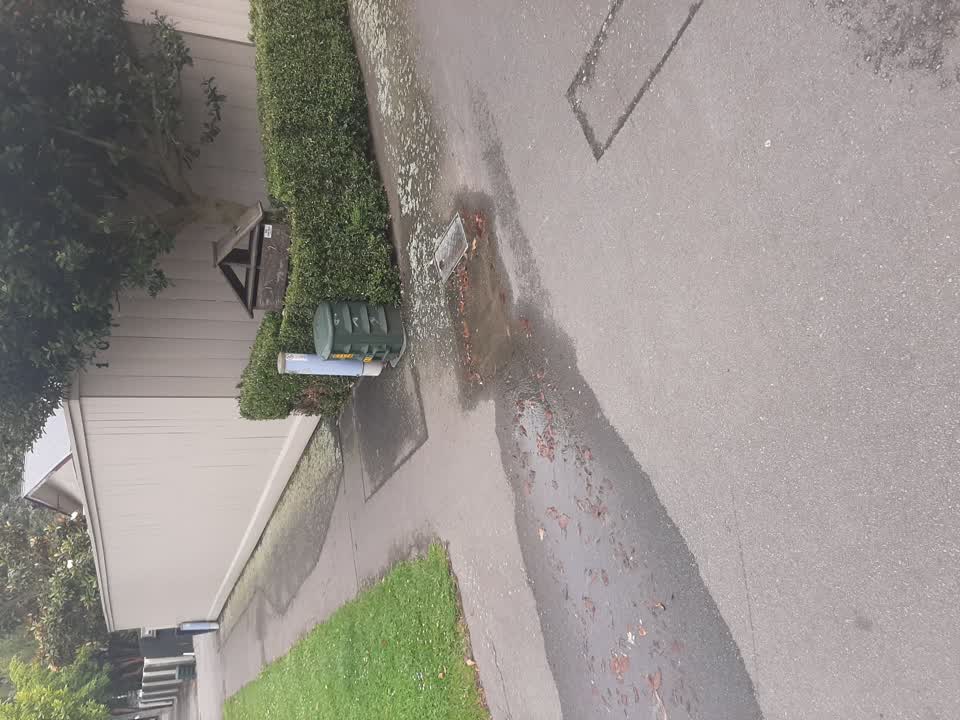 The photograph attached to this water supply report
