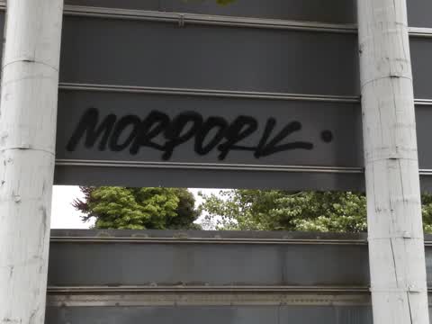 Graffiti, a report photo