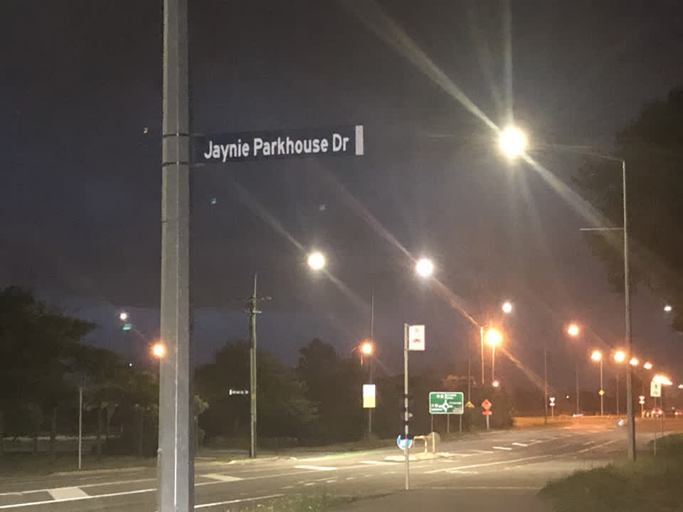 The photograph attached to this parks report