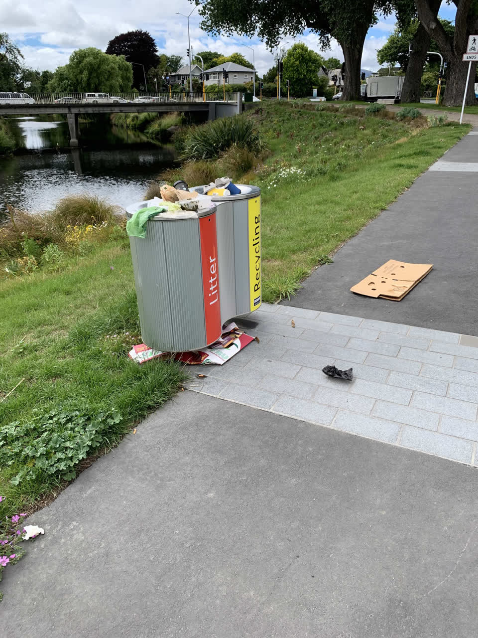 The photograph attached to this parks report