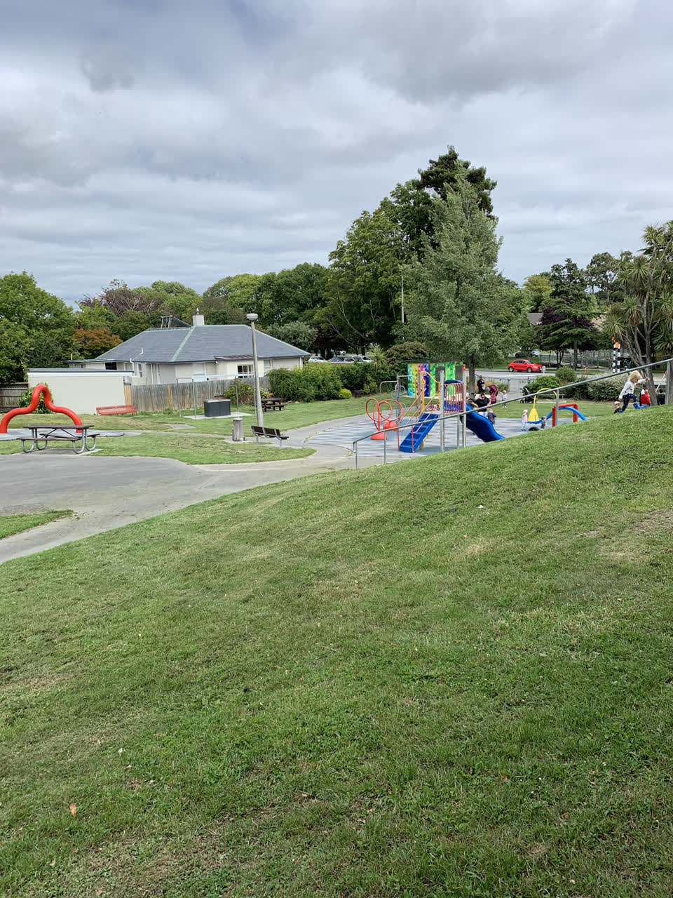 The photograph attached to this parks report