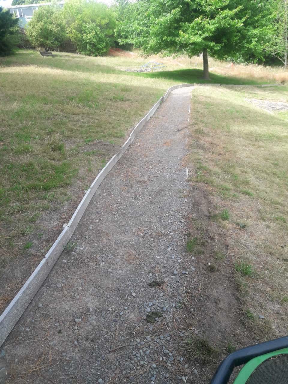 The photograph attached to this parks report