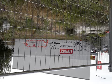 Graffiti, a report photo
