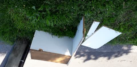 Rubbish/Recycling, a report photo