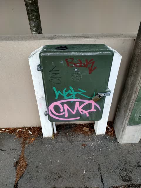 Graffiti, a report photo