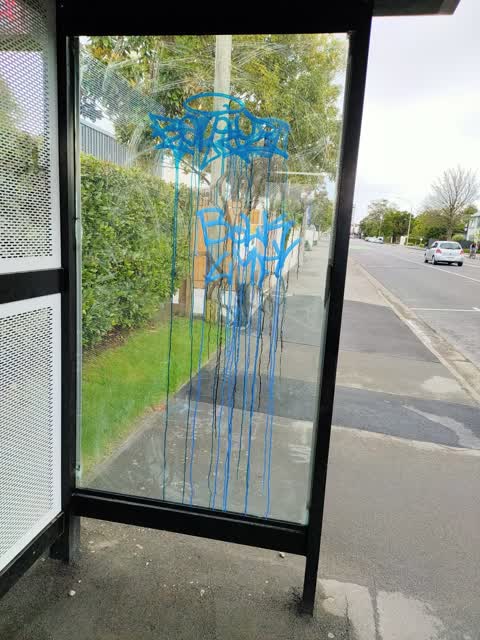 Graffiti, a report photo