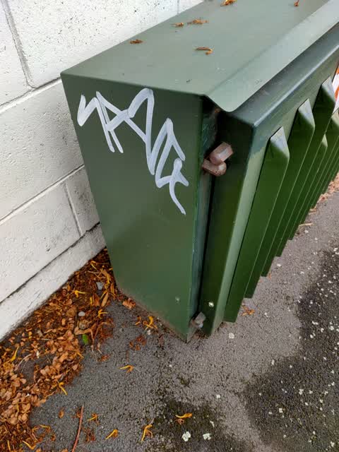 Graffiti, a report photo