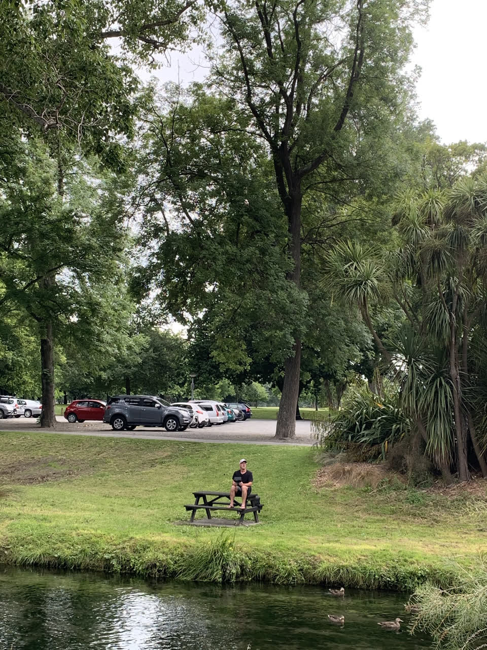 The photograph attached to this parks report