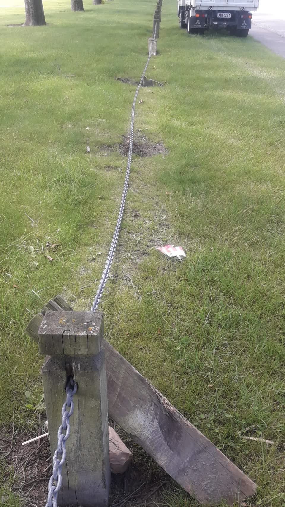 The photograph attached to this parks report