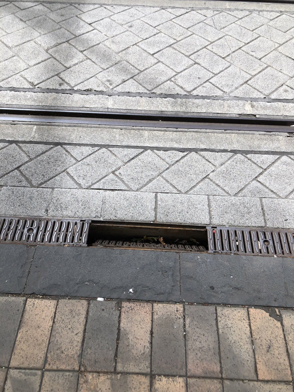 The photograph attached to this street light outage report