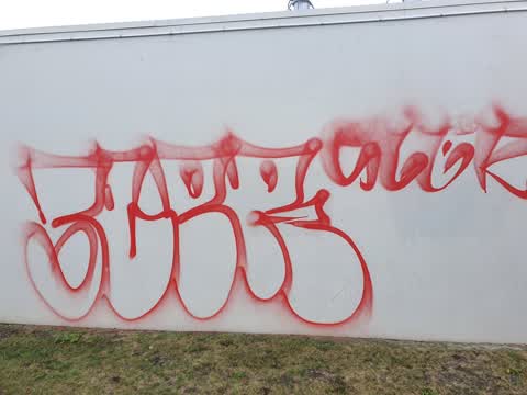 Graffiti, a report photo