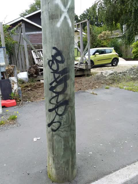 Graffiti, a report photo