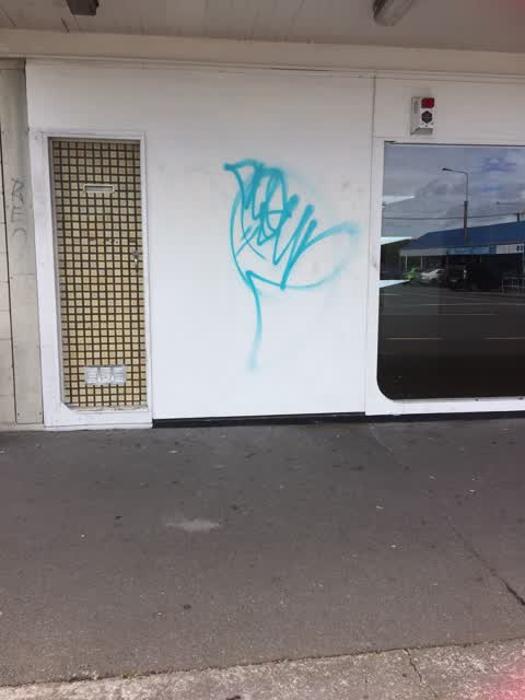 Graffiti, a report photo
