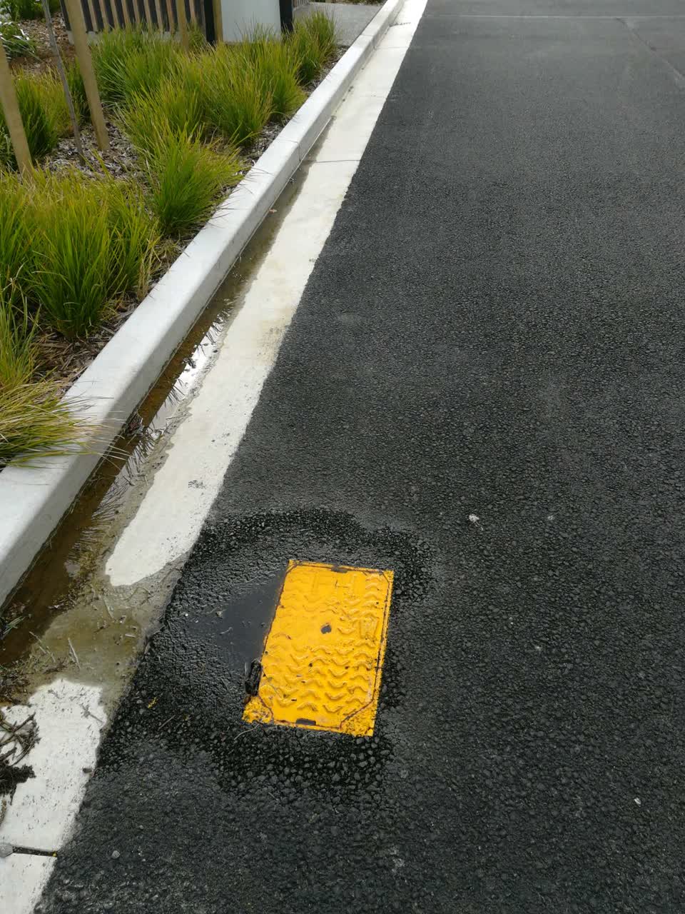 The photograph attached to this water supply report