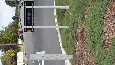 Graffiti, a report photo