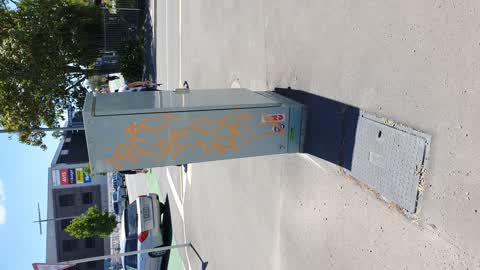 Graffiti, a report photo