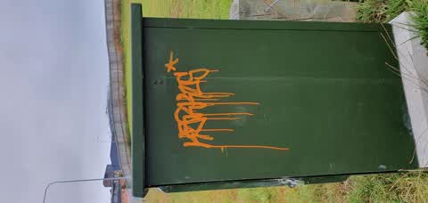 Graffiti, a report photo