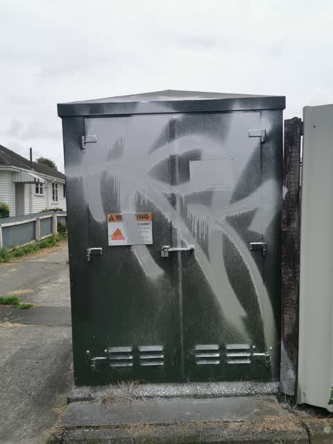 Graffiti, a report photo