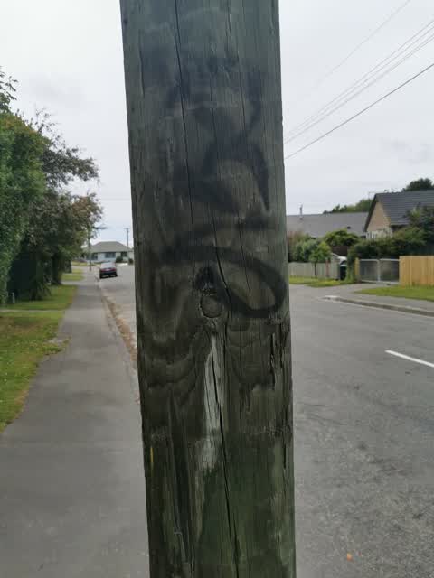Graffiti, a report photo