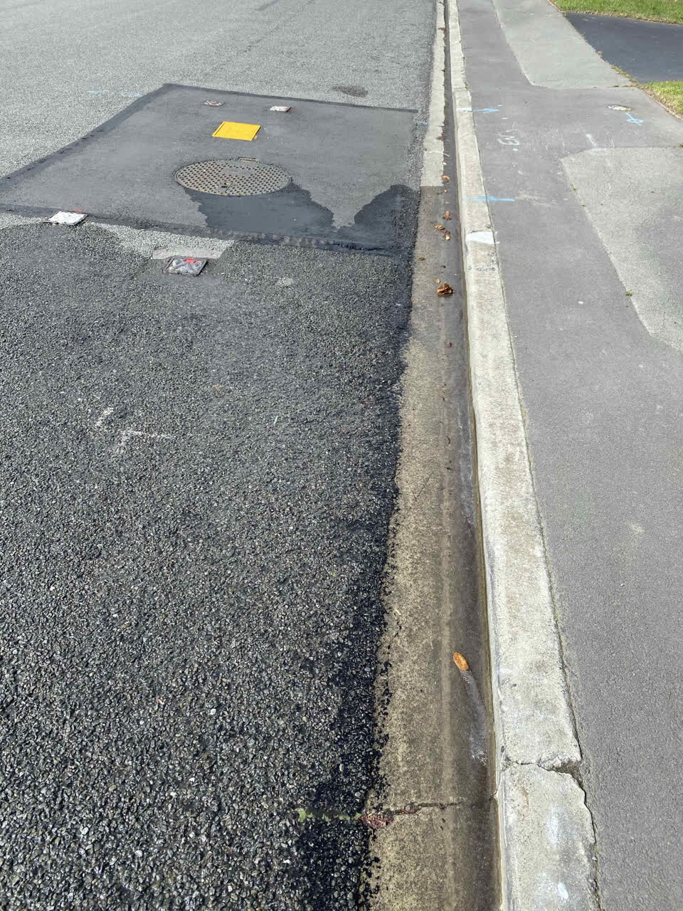 The photograph attached to this wastewater/stormwater report