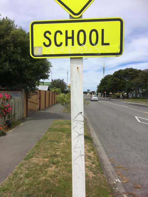 Graffiti, a report photo