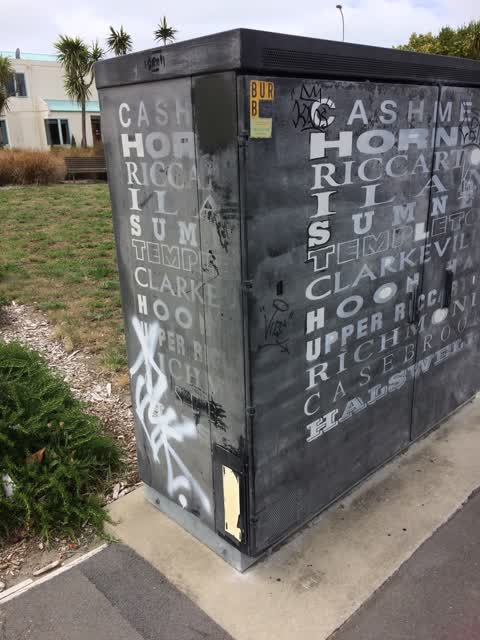 Graffiti, a report photo