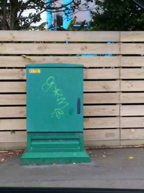 Graffiti, a report photo