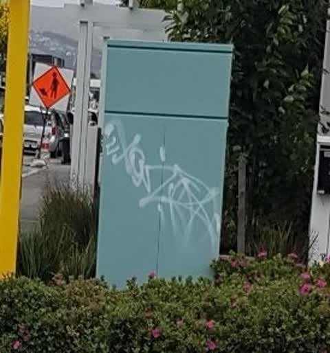 Graffiti, a report photo