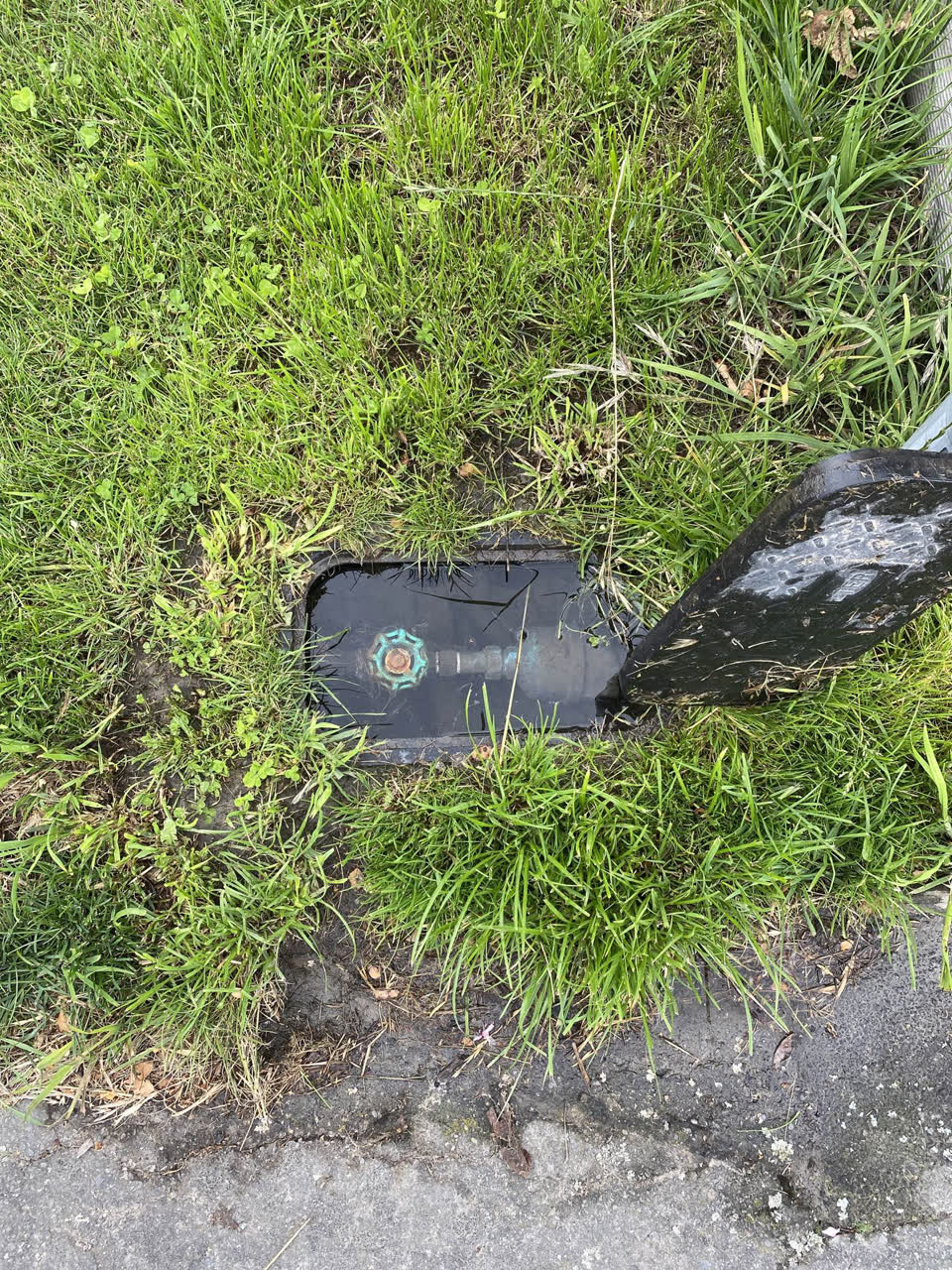 The photograph attached to this water supply report
