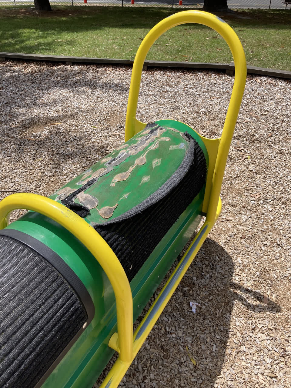 The photograph attached to this parks report