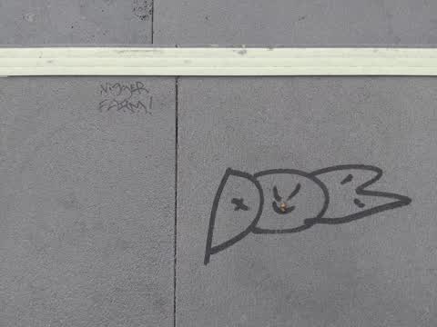 Graffiti, a report photo