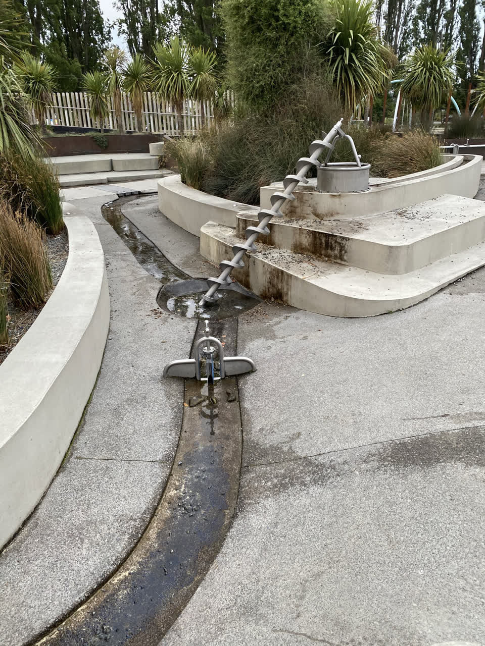 The photograph attached to this parks report