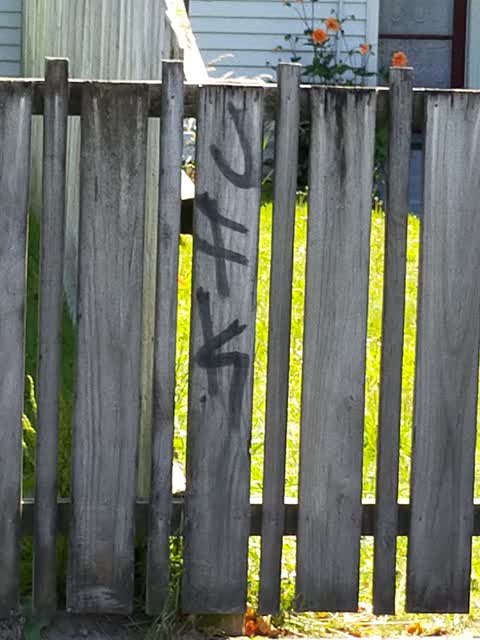 Graffiti, a report photo