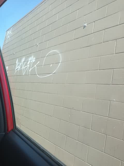 Graffiti, a report photo